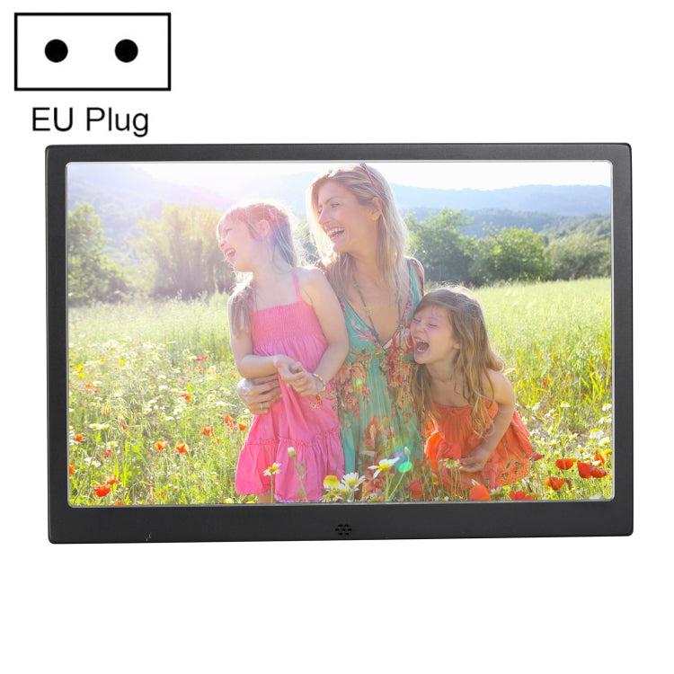 HSD1202 12.1 inch 1280x800 High Resolution Display Digital Photo Frame with Holder and Remote Control, Support SD / MMC / MS Card / USB Port,