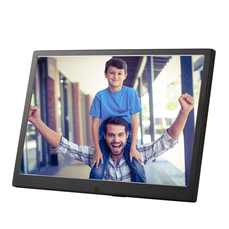 HSD1202 12.1 inch 1280x800 High Resolution Display Digital Photo Frame with Holder and Remote Control, Support SD / MMC / MS Card / USB Port,