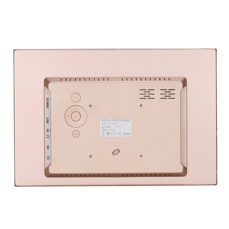 HSD1202 12.1 inch 1280x800 High Resolution Display Digital Photo Frame with Holder and Remote Control, Support SD / MMC / MS Card / USB Port,