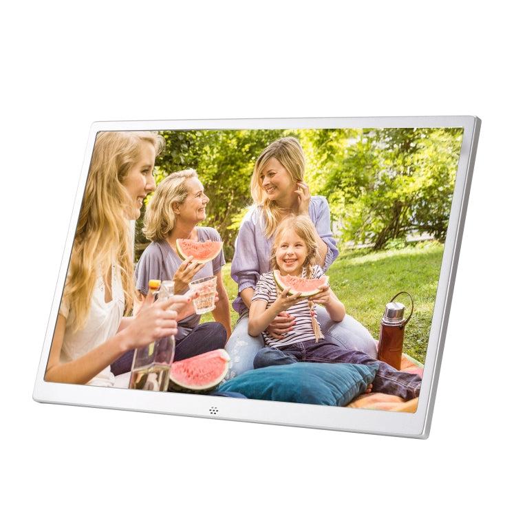 HSD1202 12.1 inch 1280x800 High Resolution Display Digital Photo Frame with Holder and Remote Control, Support SD / MMC / MS Card / USB Port,