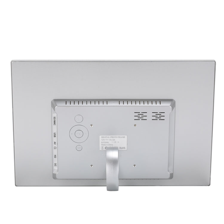 HSD1202 12.1 inch 1280x800 High Resolution Display Digital Photo Frame with Holder and Remote Control, Support SD / MMC / MS Card / USB Port,