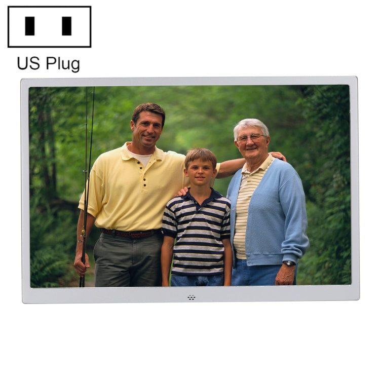 HSD1202 12.1 inch 1280x800 High Resolution Display Digital Photo Frame with Holder and Remote Control, Support SD / MMC / MS Card / USB Port,