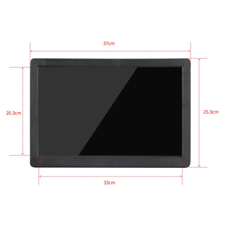 HSD1541 15.4 inch LED 1280x800 Double Side Digital Photo Frame with Holder and Remote Control, Support SD / MMC / MS Card / HDMI / USB Port