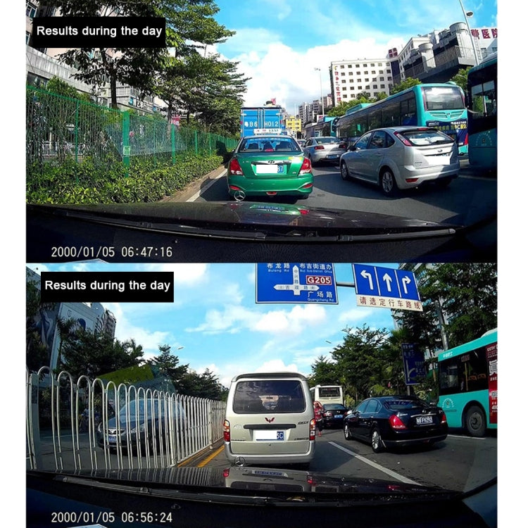 G636 2.7 inch Screen Display Car DVR Recorder, Support Loop Recording / Motion Detection / G-Sensor / Night Vision Function