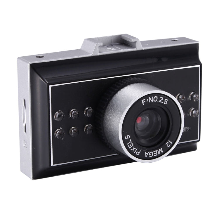 076 HD 720P VGA 2.4 inch Screen 120 Degrees Wide Angle Car DVR Camera Recorder, Support HDMI Video Output, Night Vision, Motion Detection, 32GB TF Card