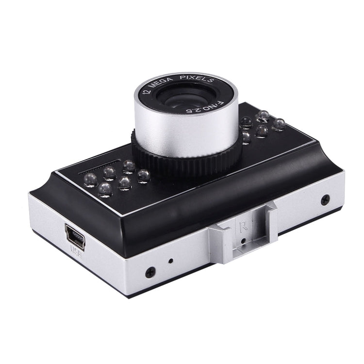 076 HD 720P VGA 2.4 inch Screen 120 Degrees Wide Angle Car DVR Camera Recorder, Support HDMI Video Output, Night Vision, Motion Detection, 32GB TF Card