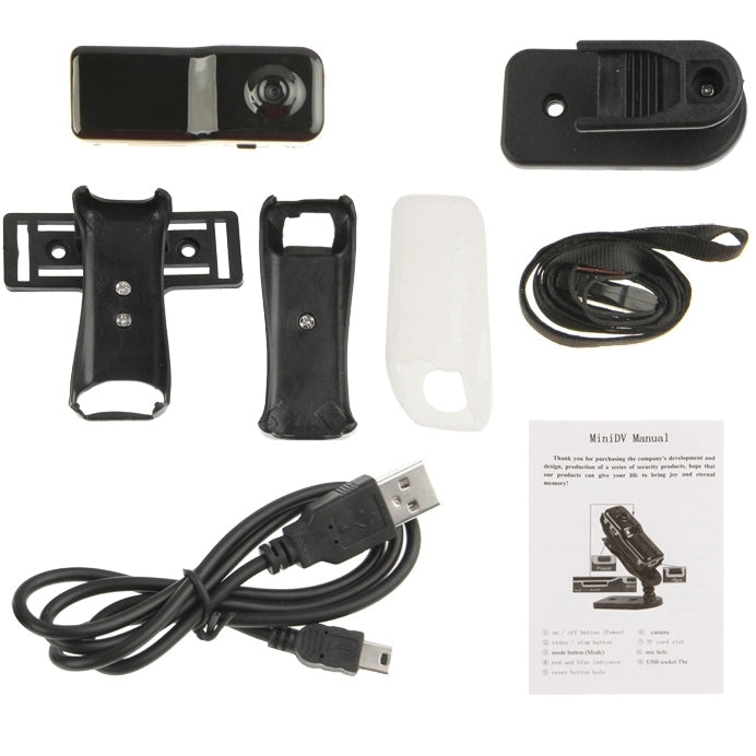 MD80 3 in 1 Mini Digital Video Camera Camcorder Pocket DV with 720 x 480 Pixels, Jianrong Program, 60 Degree Viewing Angle