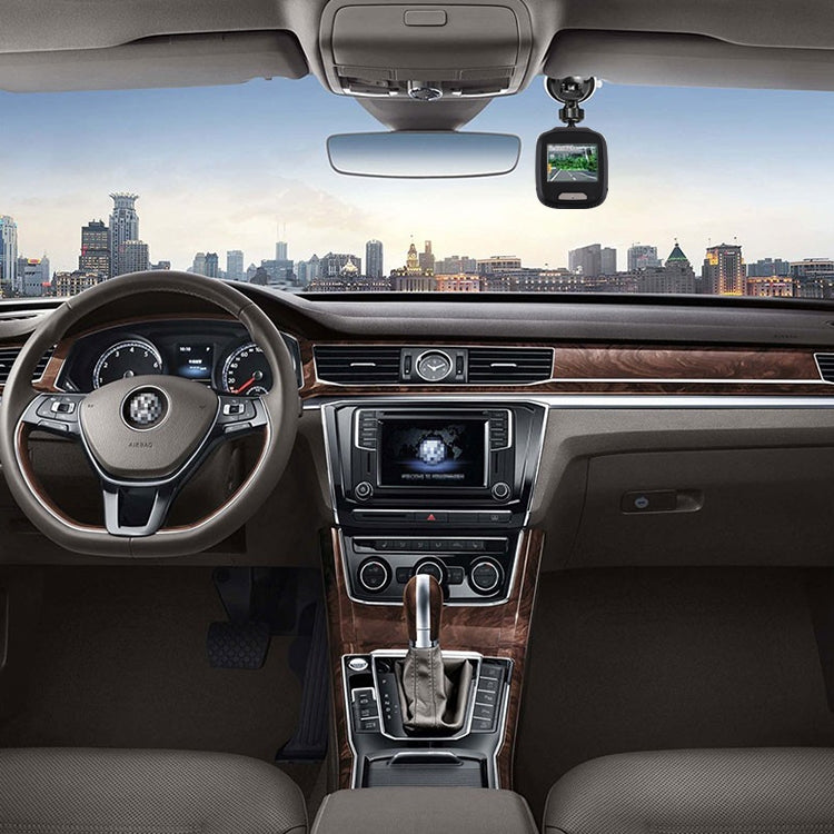 Mini Car DVR Camera Recorder 2.0 inch LCD Screen HD 1080P 170 Degrees Wide Angle Viewing, Support Motion Detection / Infrared Night Vision / TF Card / Mic(Black)