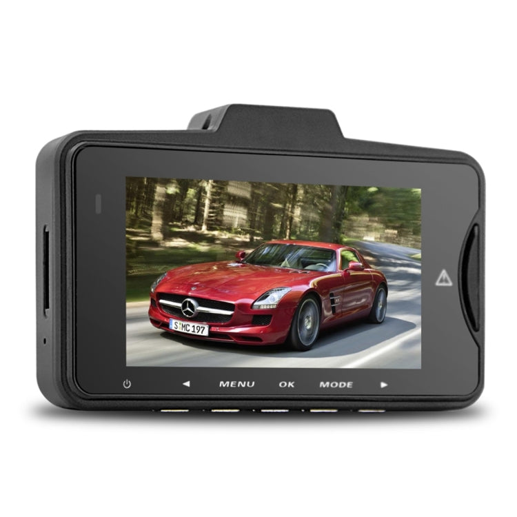 GS98C Car DVR Camera 2.7 inch LCD Screen HD 2304 x 1296P 170 Degree Wide Angle Viewing, Support Motion Detection / TF Card / G-Sensor / HDMI(Black)