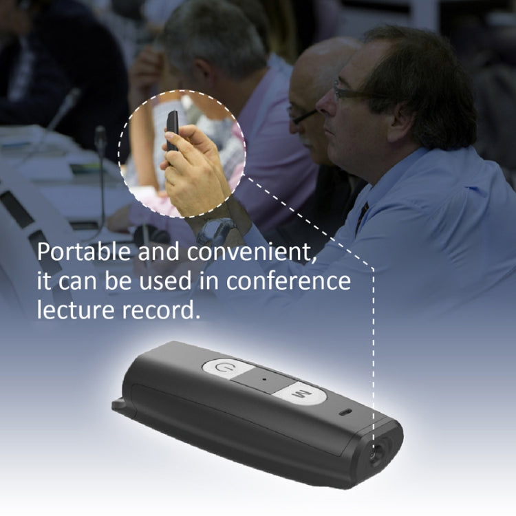 T195 1080P HD Portable Recorder Handheld DV DC, Support TF Card(Black)