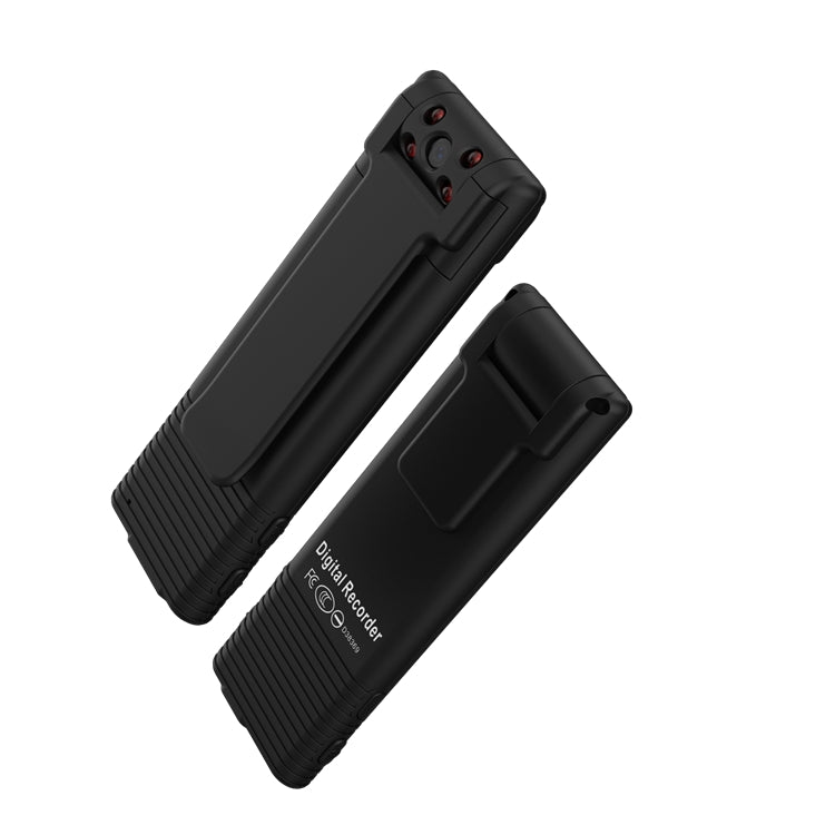 B13 Smart Camera Pen Back Clip Design 1080P HD Camera Video Recorder, Support Infrared Night Vision /180 Degrees Rotation Camera / TF Card