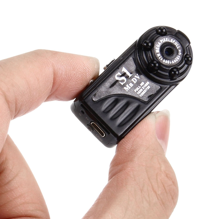 S1 Mini DV HD 1080P 12MP IP Camera / Security Camera, Support Monitor Detection & IR Night Vision & TF Card