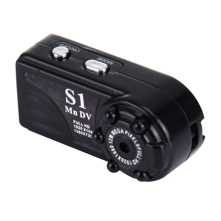S1 Mini DV HD 1080P 12MP IP Camera / Security Camera, Support Monitor Detection & IR Night Vision & TF Card