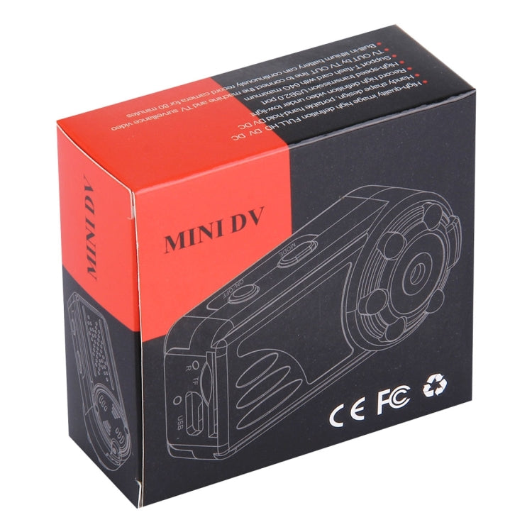 S1 Mini DV HD 1080P 12MP IP Camera / Security Camera, Support Monitor Detection & IR Night Vision & TF Card