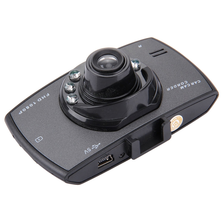 Car DVR Camera 2.7 inch LCD 480P 1.3MP Camera 120 Degree Wide Angle Viewing, Support Night Vision / Motion Detection / TF Card / G-Sensor