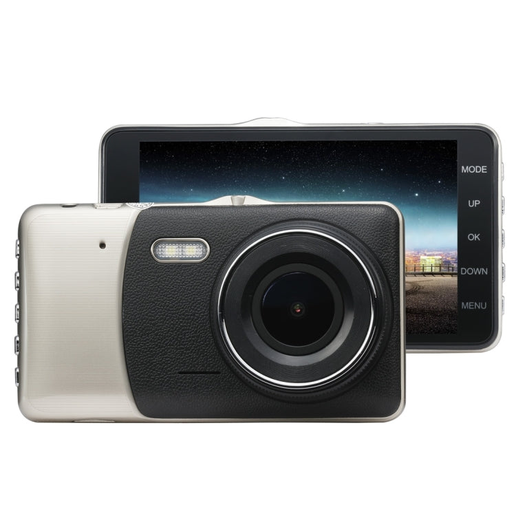 CAR LOVER A9 1296P 4.0 inch Screen Display Vehicle DVR, MStar Program, 170 Degree Wide Angle Viewing, Support  Loop Recording / G-Sensor / Motion Detection