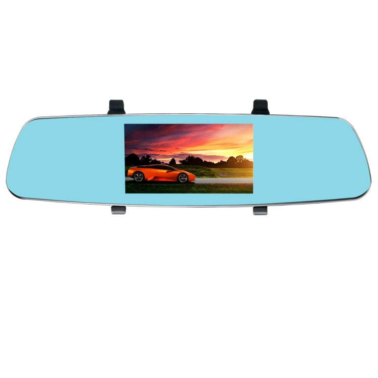 CAR LOVER R18 HD 1080P 5.0 inch Anti-glare Blue Mirror Rearview Mirror Vehicle DVR, Novatek NT96655+0210 Program, 170 Degree Wide Angle Viewing, Support  Loop Recording / Motion Detection / G-Sensor