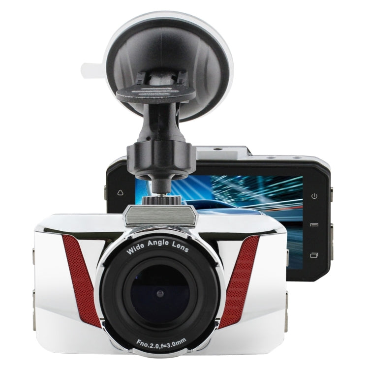 GT2000ZL HD 1080P 3.0 inch Screen Display Vehicle DVR, Novatek Program, 170 Degree Wide Angle Viewing, Support Motion Detection, TF / HDMI / AV