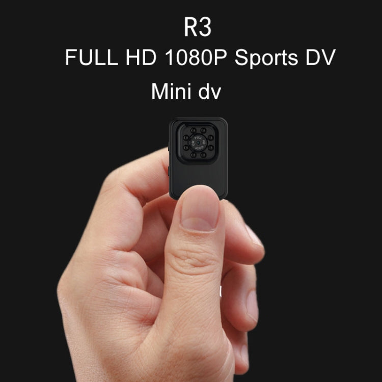 R3 Full HD 1080P 2.0MP Mini Camcorder Action Camera, 120 Degrees Wide Angle, Support Night Vision / Motion Detection(Red)