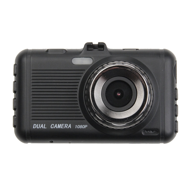 I8 HD 1080P 3.0 inch Screen Display Vehicle DVR, Ambarella Programs, 170 Degree Wide Angle Viewing, 2 Cameras, Support  Motion Detection / Night Vision