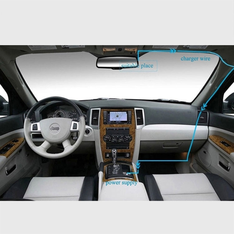 I8 HD 1080P 3.0 inch Screen Display Vehicle DVR, Ambarella Programs, 170 Degree Wide Angle Viewing, 2 Cameras, Support  Motion Detection / Night Vision