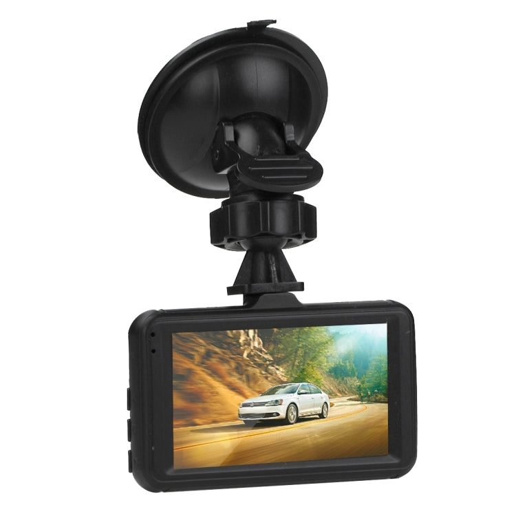 I8 HD 1080P 3.0 inch Screen Display Vehicle DVR, Ambarella Programs, 170 Degree Wide Angle Viewing, 2 Cameras, Support  Motion Detection / Night Vision