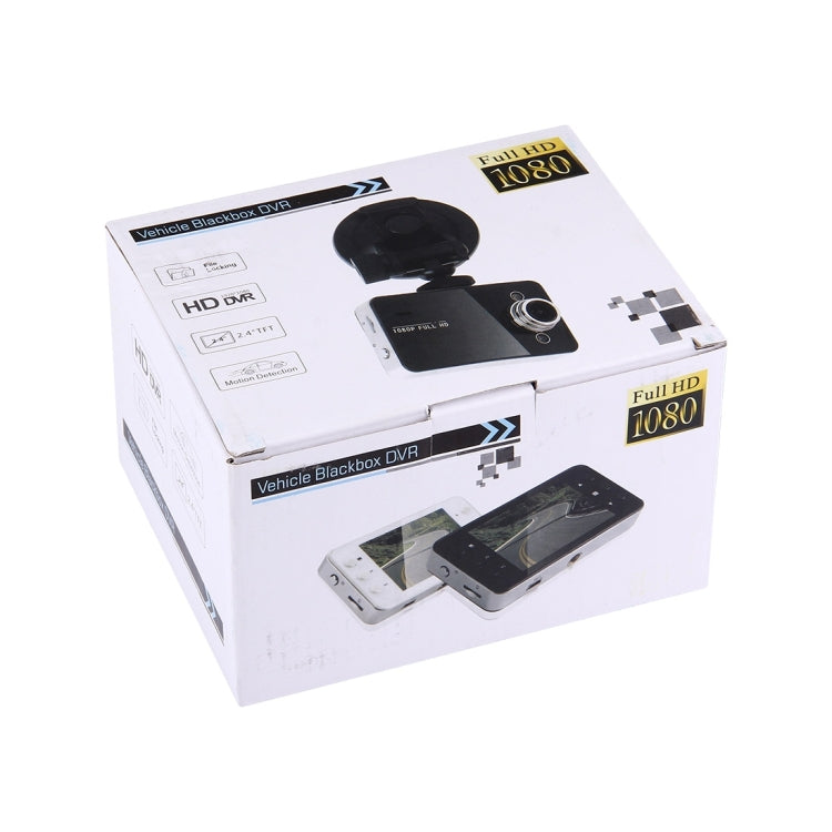 Portable HD 720P Car Camcorder DVR Driving Recorder Digital Video Camera Voice Recorder, 2.4 inch TFT Screen Display, Support Motion Detection & File Locking Function, 32GB TF Card