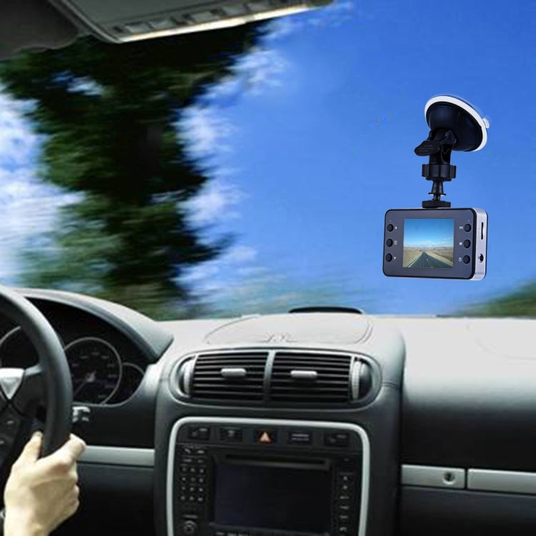 Portable HD 720P Car Camcorder DVR Driving Recorder Digital Video Camera Voice Recorder, 2.4 inch TFT Screen Display, Support Motion Detection & File Locking Function, 32GB TF Card