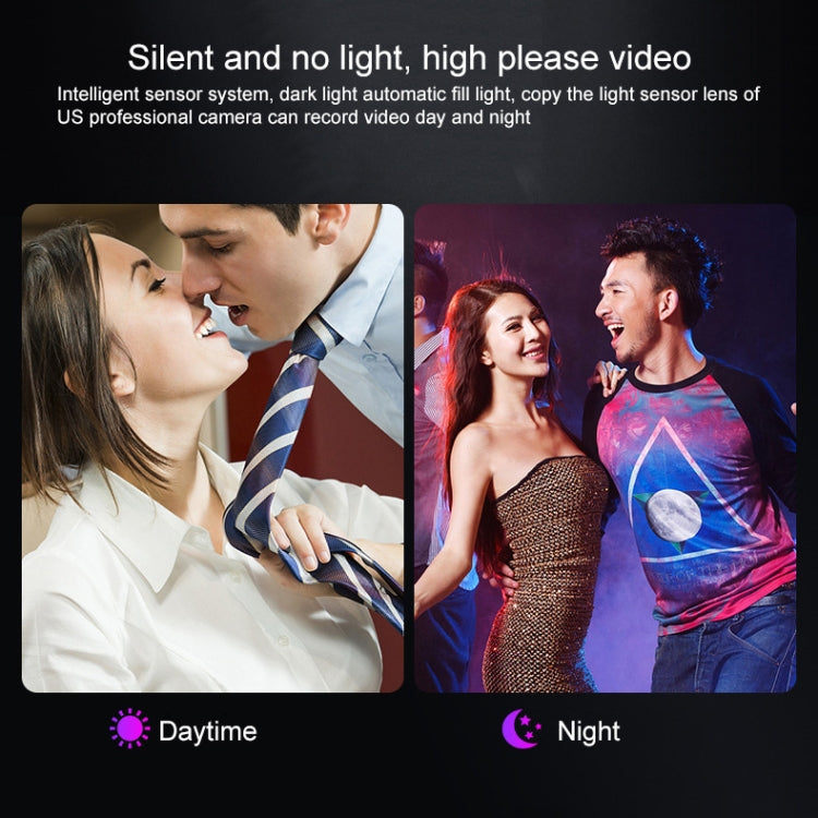 16GB 1080P Voice Control Recording Video Sports Bracelet HD Camera(Black)