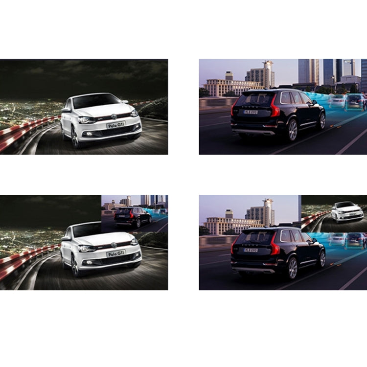 T4 4.0 inch HD Vehicle Traveling Driving Recorder Car Camcorder DVR Digital Video Camera Voice Recorder with Dual Camera, Support TF Card up to 32GB & Night Vision(Black)