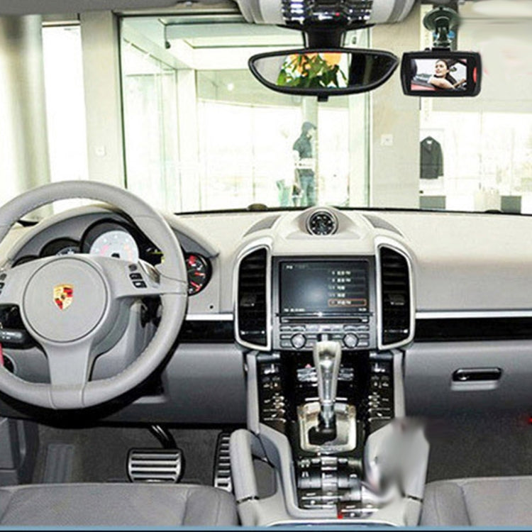 T4 4.0 inch HD Vehicle Traveling Driving Recorder Car Camcorder DVR Digital Video Camera Voice Recorder with Dual Camera, Support TF Card up to 32GB & Night Vision(Black)