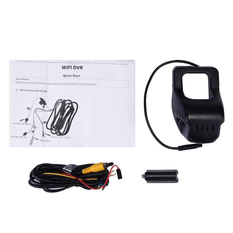 S07 Universal Full HD 1080P 16MP 2GB Hidden Vehicle Traveling Driving Recorder Car Camcorder DVR Digital Video Camera Voice Recorder, Support WiFi, APP Function