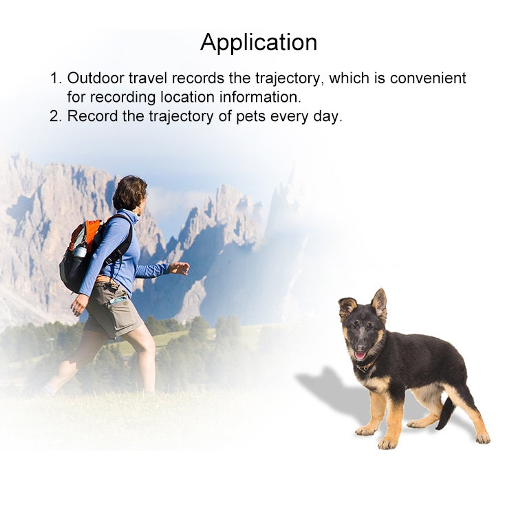 USB Port Pet GPS Track Trace Recorder