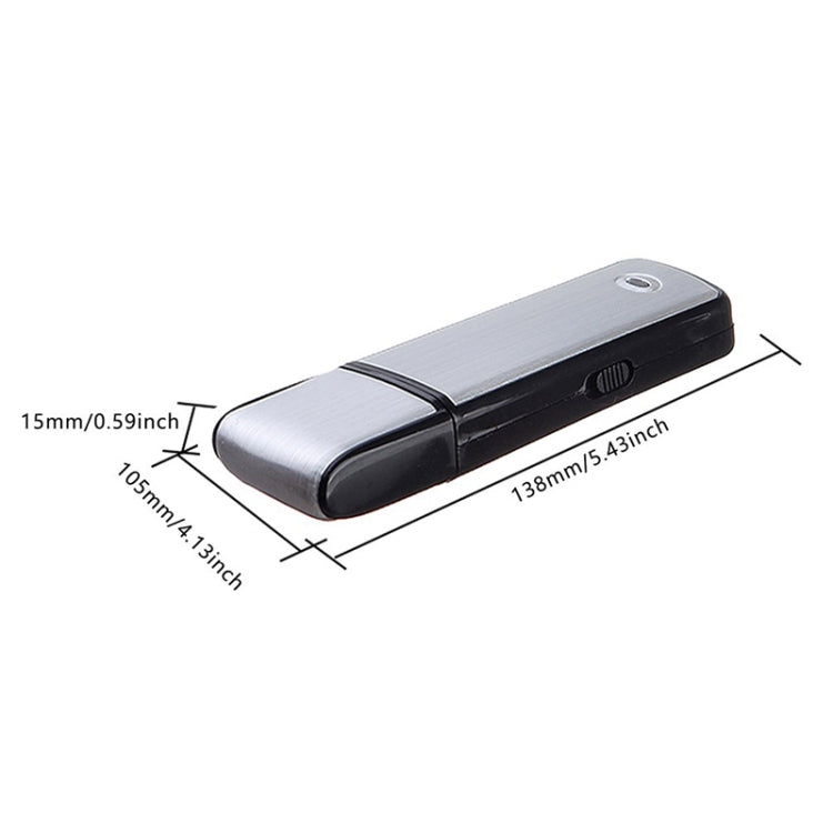 QSSK-858 Portable HD Noise Reduction Digital USB Stick Voice Recorder, Capacity: 4GB