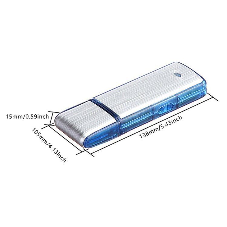 QSSK-858 Portable HD Noise Reduction Digital USB Stick Voice Recorder, Capacity: 4GB