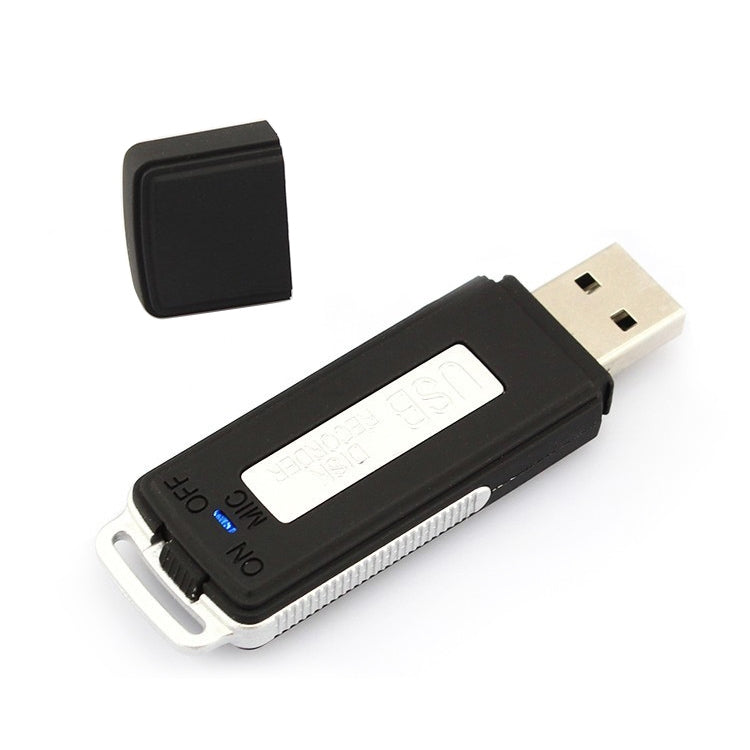 QS-868 Portable Mini HD Noise Reduction Digital USB Stick Voice Recorder, Capacity: 16GB