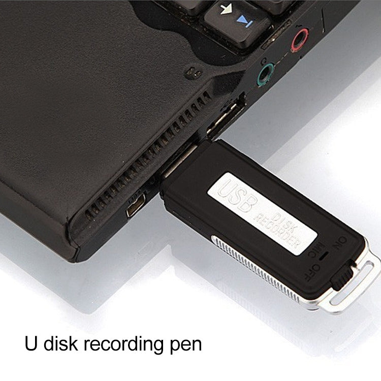 QS-868 Portable Mini HD Noise Reduction Digital USB Stick Voice Recorder without Memory