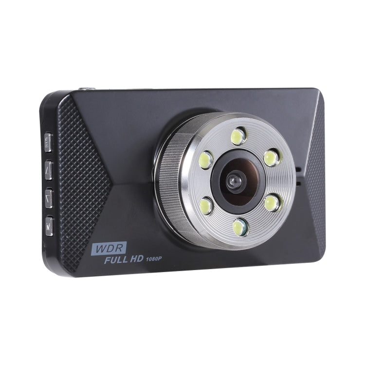 T105s Car DVR Camera 3.0 inch LCD HD 1080P 15.0MP Camera 170 Degree Wide Angle Viewing with Night Vision Light, Novatek 96223, Support Night Vision / Motion Detection / TF Card / HDMI