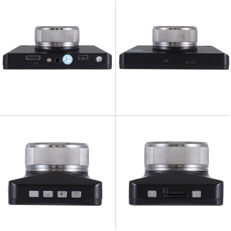 T105s Car DVR Camera 3.0 inch LCD HD 1080P 15.0MP Camera 170 Degree Wide Angle Viewing with Night Vision Light, Novatek 96223, Support Night Vision / Motion Detection / TF Card / HDMI