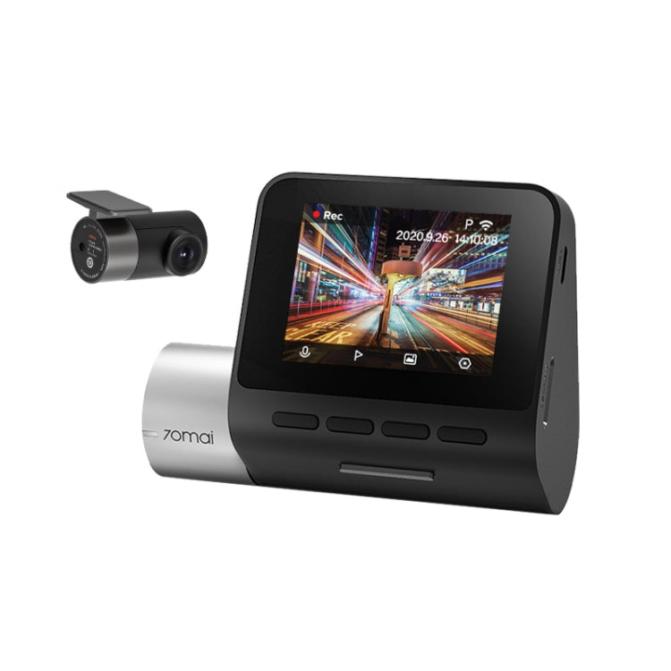 [HK Warehouse] Xiaomi 70mai Dash Cam A500S-1 Dual Camera Car 2 inch 2.7K 1944P Dash Camera, Support WiFi & GPS & Night Vision, International Edition