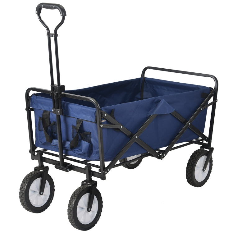 [JPN Warehouse] Outdoor Foldable Trolley with Mesh Pet Bottle Bag / Adjustable Handle