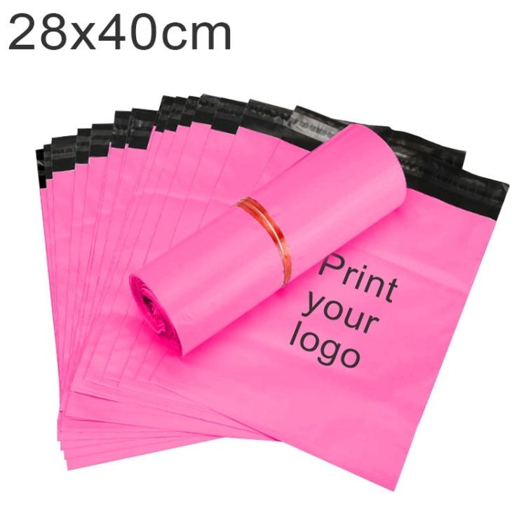 20000 PCS 28x40cm Custom Printed Thick Plastic Courier Bags with Your Logo for Products Packaging & Shipment