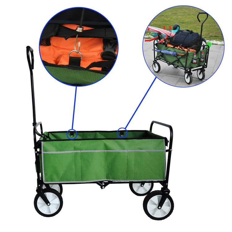 [US Warehouse] Foldable Outdoor Multifunctional Shopping Cart