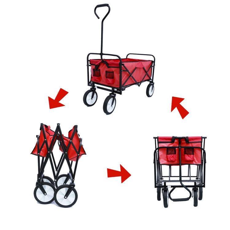 [US Warehouse] Foldable Outdoor Multifunctional Shopping Cart