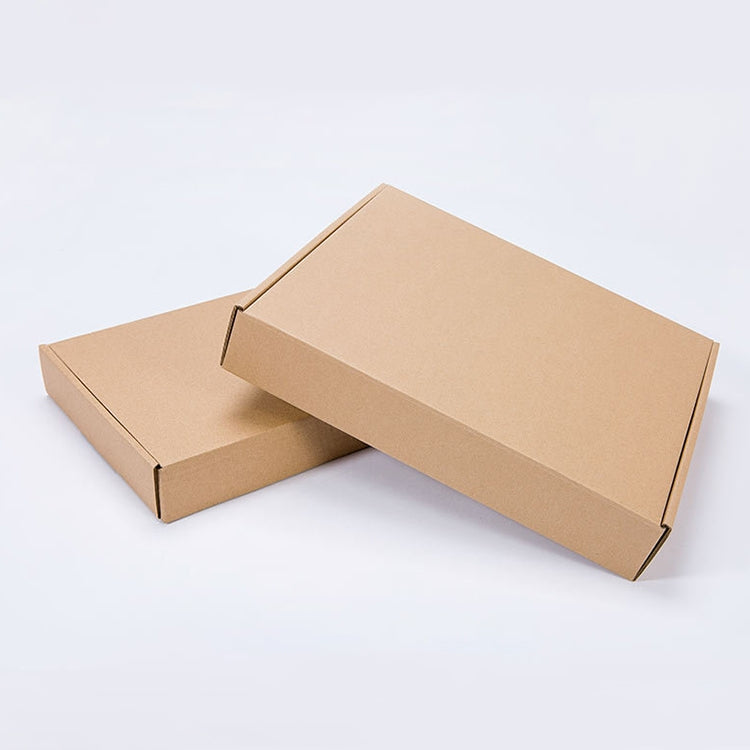 100 PCS Kraft Paper Shipping Box Packaging Box, Size: T1, 15x15x5cm