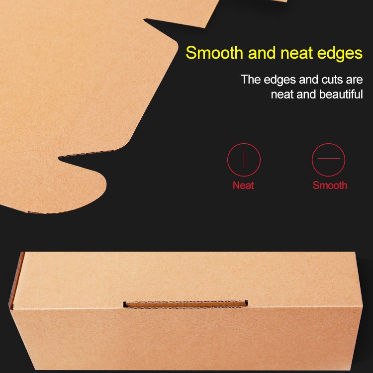 100 PCS Kraft Paper Shipping Box Packaging Box, Size: T3, 27x16.5x5cm