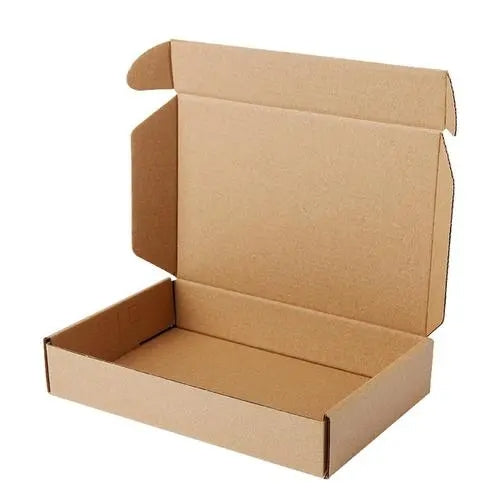 Kraft Paper Shipping Box Packaging Box, Size: 24.7 x 15.5 x 2.3cm