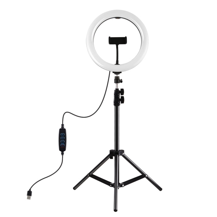 [RUS Warehouse] PULUZ 10.2 inch 26cm LED Ring Light  + 1.1m Tripod Mount Selfie Beauty Vlogging Video Light  Live Broadcast Kits