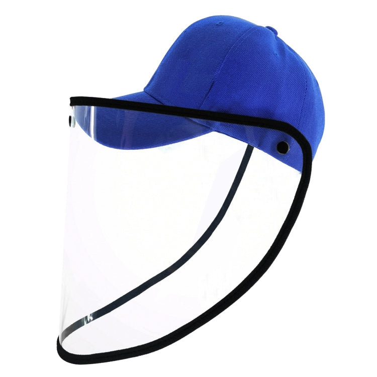 50 PCS Anti-Saliva Splash Anti-Spitting Anti-Fog Anti-Oil Protective Baseball Cap Mask Removable Face Shield