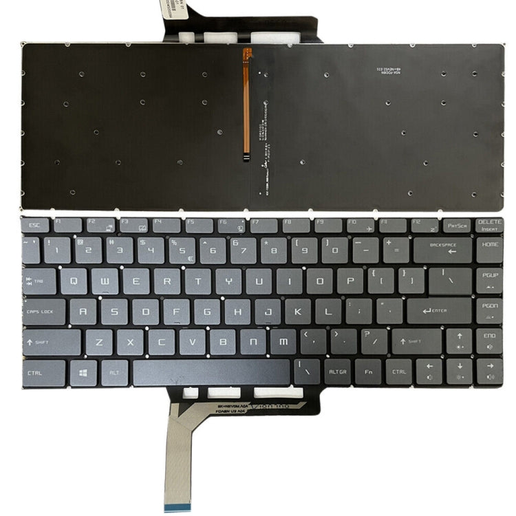 US Version Laptop Keyboard with Backlight for MSI GS65 / GS65VR / MS-16Q2 / Stealth 8SE /8SF / 8SG /Thin 8RE / Thin 8RF
